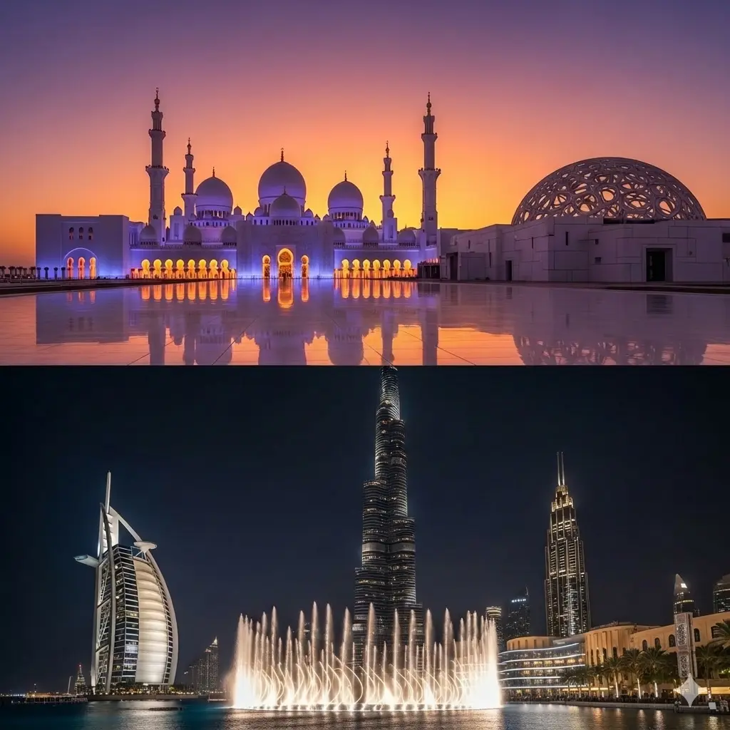 2 Nights in Abu Dhabi & 5 Nights in Dubai